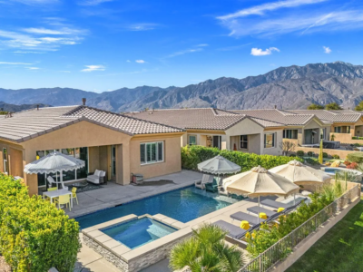 Beautiful home in Cathedral City, California.